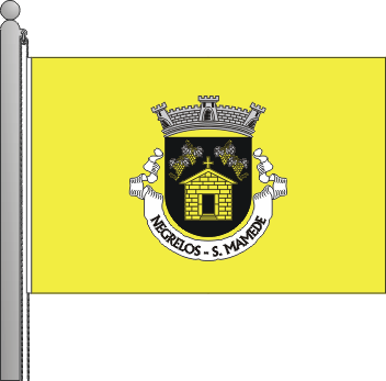 Bandeira da freguesia de So Mamede de Negrelos