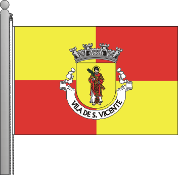 Bandeira do municpio de So Vicente