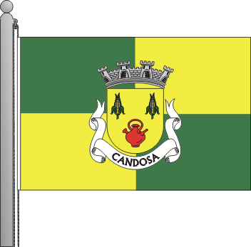Bandeira da freguesia de Candosa