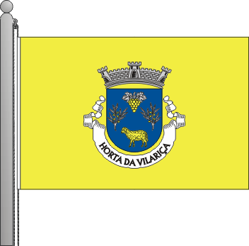 Bandeira da freguesia de Horta da Vilaria