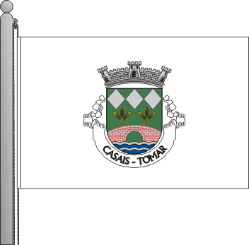 Bandeira da freguesia de Casais