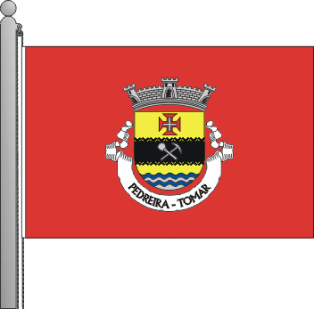 Bandeira da freguesia de Pedreira