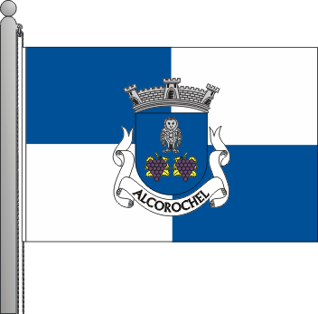 Bandeira da freguesia de Alcorochel