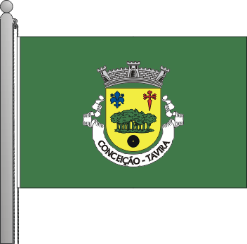 Bandeira da freguesia da Conceio