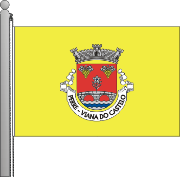 Bandeira da freguesia de Perre