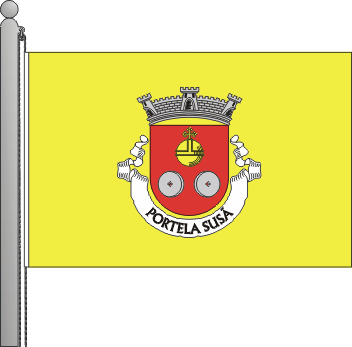 Bandeira da freguesia de Portela Sus