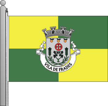 Bandeira da freguesia de Vila de Frades
