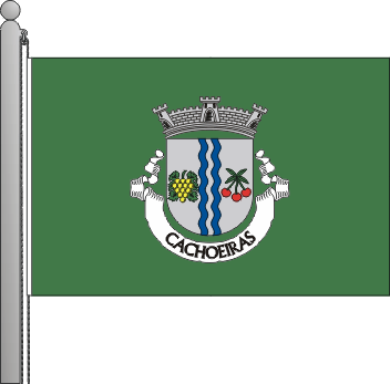 Bandeira da freguesia de Cachoeiras
