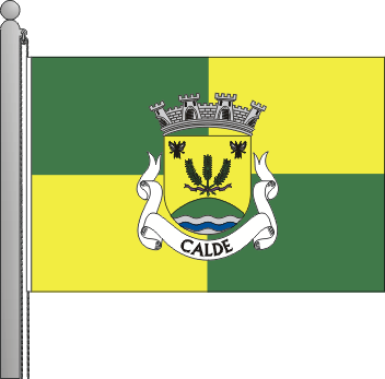 Bandeira da freguesia de Calde