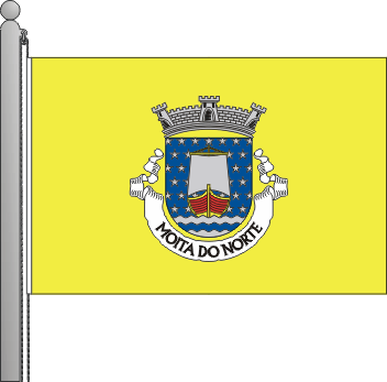 Bandeira da freguesia de Moita do Norte