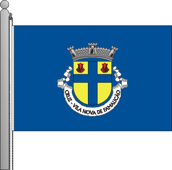 Bandeira da freguesia de Cruz