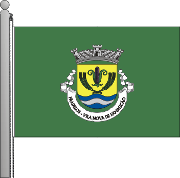 Bandeira da freguesia de Fradelos