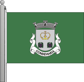 Bandeira da freguesia de Gondemaria