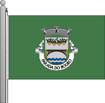 Bandeira da freguesia de Parada do Bouro