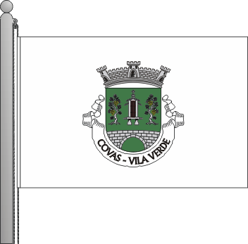 Bandeira da freguesia de Covas