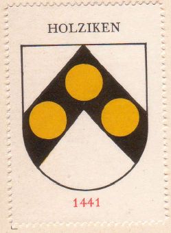 Wappen von/Blason de Holziken