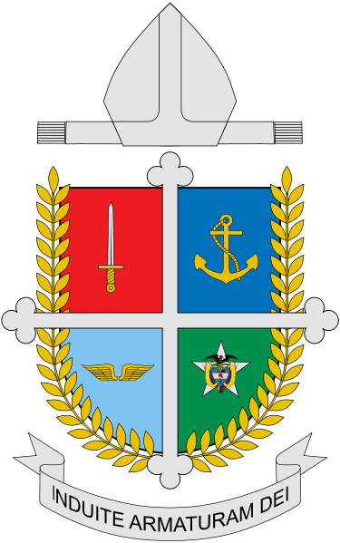 Arms of Military Ordinariate of Colombia