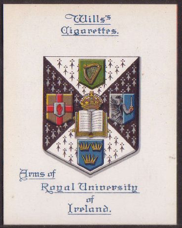 Arms of Royal University of Ireland