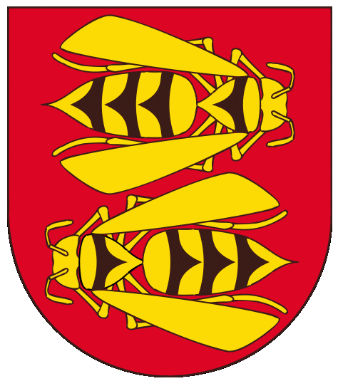 Wappen von Wespen/Arms (crest) of Wespen