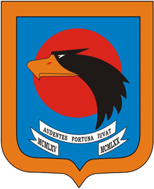 Coat of arms (crest) of 1st Squadron, 8th Aviation Group, Brazilian Air Force