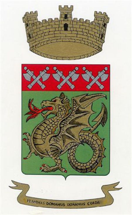 Arms of Italian National Corps of Firefighters