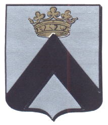 Wapen van Eksaarde/Arms (crest) of Eksaarde