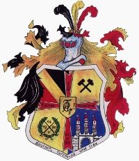 Wappen von Freiberger Burschenschaft Glückauf/Arms (crest) of Freiberger Burschenschaft Glückauf