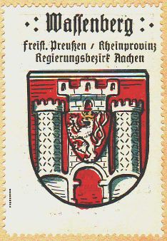Wappen von Wassenberg/Coat of arms (crest) of Wassenberg