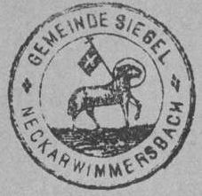 Siegel von Neckarwimmersbach
