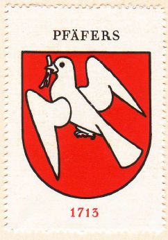 Wappen von/Blason de Pfäfers