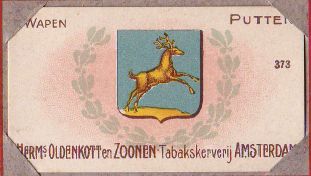 Wapen van Putten/Coat of arms (crest) of Putten