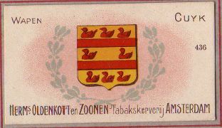 Wapen van Cuijk en Sint Agatha/Coat of arms (crest) of Cuijk en Sint Agatha