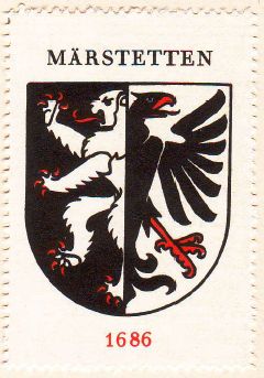 Wappen von/Blason de Märstetten