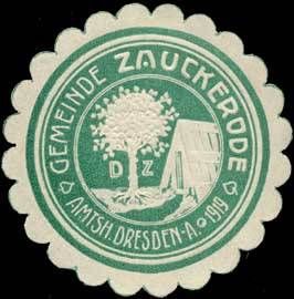Wappen von Zauckerode/Arms (crest) of Zauckerode