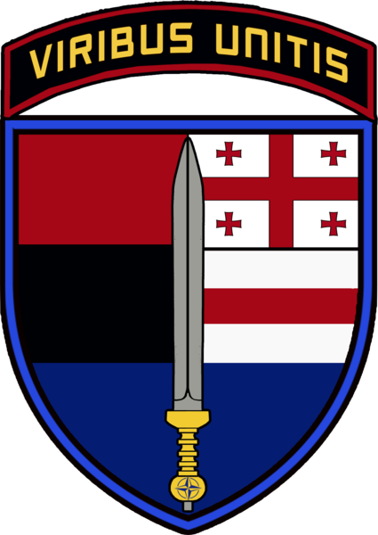 Coat of arms (crest) of the 2nd International Legion, Ukraine