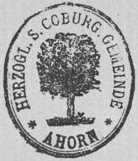 Siegel von Ahorn (Coburg)