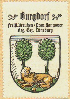 Wappen von Burgdorf (Hannover)/Coat of arms (crest) of Burgdorf (Hannover)