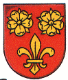 Wapen van Poppenwier/Coat of arms (crest) of Poppenwier