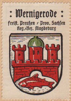 Wappen von Wernigerode/Coat of arms (crest) of Wernigerode