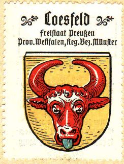 Wappen von Coesfeld/Coat of arms (crest) of Coesfeld