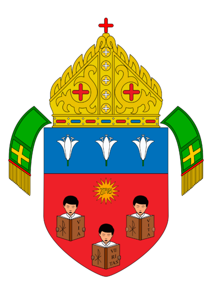 Arms (crest) of Diocese of Balanga