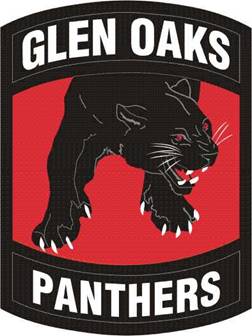 Coat of arms (crest) of Glen Oaks High School Junior Reserve Officer Training Corps, US Army