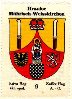 Coat of arms (crest) of Hranice (Přerov)