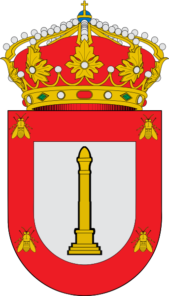 Escudo de Moratilla de los Meleros/Arms (crest) of Moratilla de los Meleros