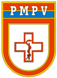 Coat of arms (crest) of the Praia Vermelha Military Polyclinic, Brazilian Army