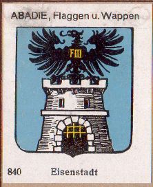 Wappen von Eisenstadt/Coat of arms (crest) of Eisenstadt