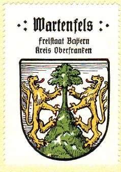 Wappen von Wartenfels/Coat of arms (crest) of Wartenfels