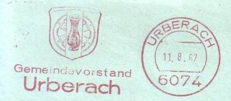 Wappen von Urberach/Coat of arms (crest) of Urberach
