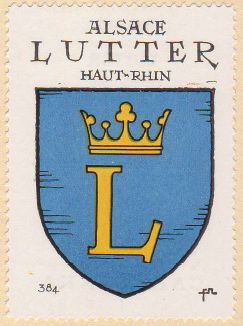 Blason de Lutter (Haut-Rhin)/Coat of arms (crest) of {{PAGENAME