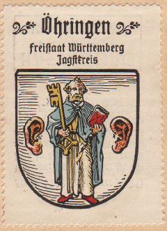 Wappen von Öhringen/Coat of arms (crest) of Öhringen